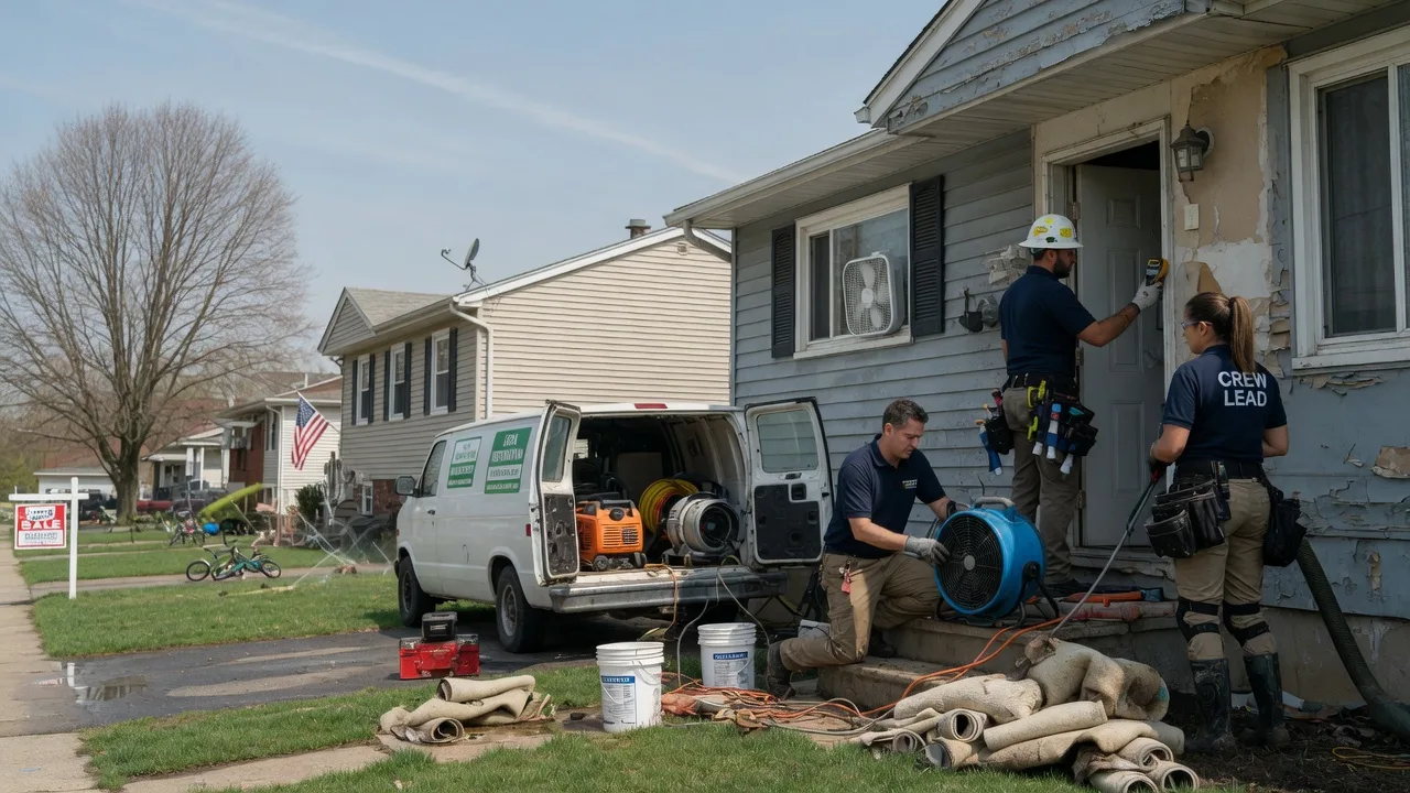 Flood Cleanup in Northumberland, PA near me